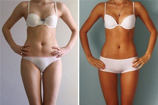 the result of losing weight with a small starting weight
