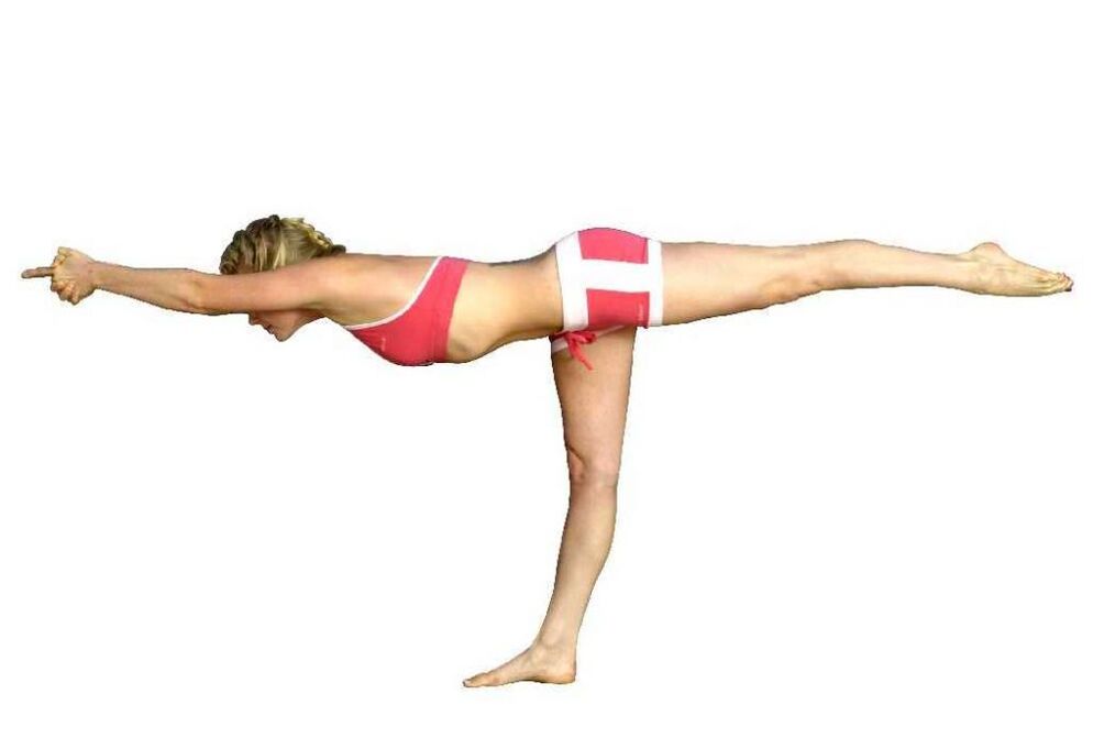 Balancing one leg with an incline will help you lose weight